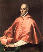 El Greco Portrait of Cardinal Tavera painting